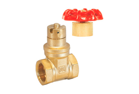 Brass Magnetic Lockable Gate Valve JKL-9119