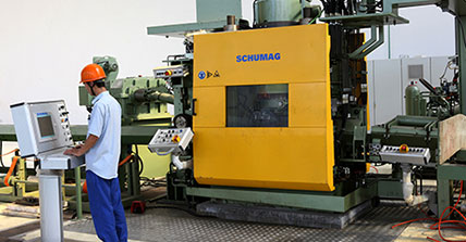 Schumacher Two Roll Finishing Machine