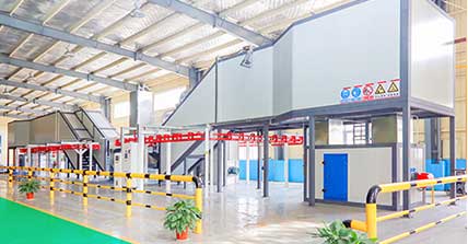 Valve Automatic Dipping Powder Coating Line