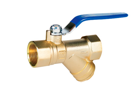 Brass Ball Valve with Strainer JKL-261